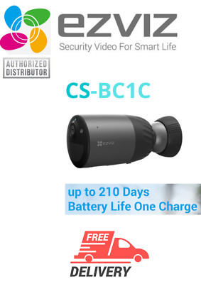 Ezviz CS-BC1C Akku-Kamera bis zu 210 Tage mit einer einzigen Ladung NEU