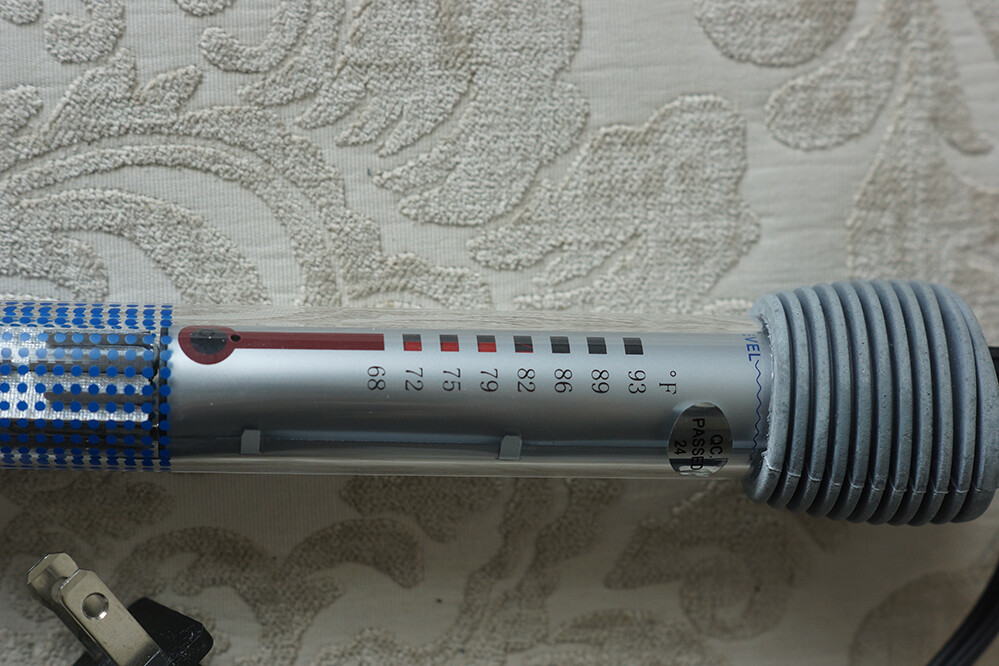 Top Fin Aquarium Heater SUNLIKE50, 50 Watt / 8" (20.3cm), Excellent