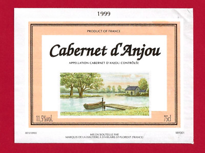 VL47 ROSÉ D'ANJOU 1999 Marquis de la HAUTIERE in St Hilaire-St Florent 49