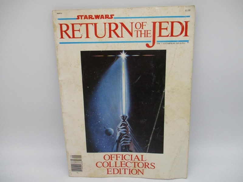 STAR WARS 1983 RETURN OF THE JEDI COLLECTORS EDITION MAGAZINE PRE-OWNED