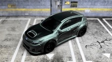 PERSONALIZADO Gris Subaru WRX STI • Real Riders • 2026 Hot Wheels Compact Kings • Difícil de encontrar