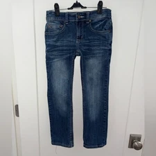 Flypaper straight leg jeans boy's sz 8 EUC LN