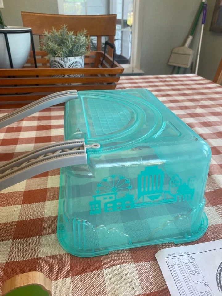 Полный набор интерактивных ведер Hape City Wooden Train - отличное состояние товара - Изображение 4 из 4