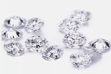 Oval Cut Loose CVD Diamond 3 x 4 mm D Color 10 Pcs Lot IF Clarity Certified