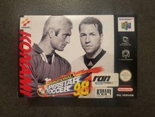 Thumbnail of ebay&reg; auction 206442865085 | International Superstar Soccer 98 | Nintendo 64 N64 | NEU Ungeöffnet RAR