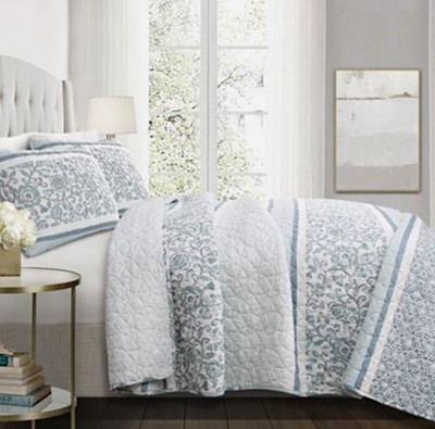 Lush Decor Nisha 3-Piece Quilt Set King