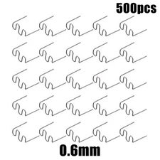 500-Piece Plastic Repair Machine Welding Hot Stapler Kit for Sheet Metal Repair