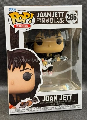 Funko POP!  Joan Jett & Blackhearts: Joan Jett - 265 Rocks Read! vinyl figure