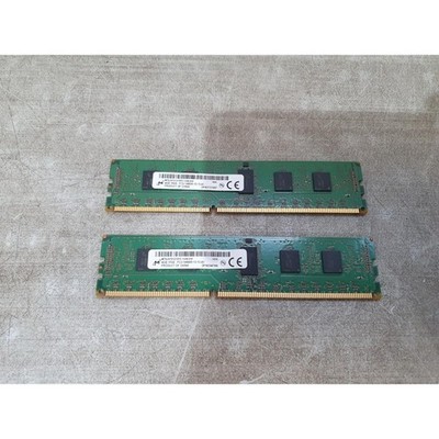 2 Stück Micron MT9JSF51272PZ-1G9E2HF DIMM Speichermodul 4GB PC3-14900R 1866MHz