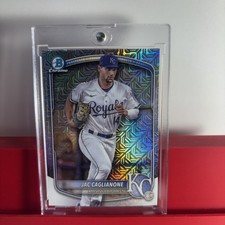Jac Caglianone 2025 Bowman Chrome Mega Prospect Mojo Refractor #BCP-103 Royals