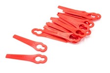 20 Messer Klingen für Bosch ART 26 Li ART 26 Easytrimm Accu Rasentrimmer rot