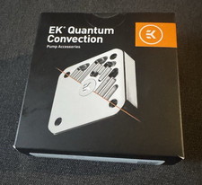EK Quantum Convection DDC Silver Heatsink Cov...