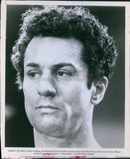 1980 Robert De Niro Portrait As Boxer Jake Lamotta Raging Bull Movies 8X10 Photo