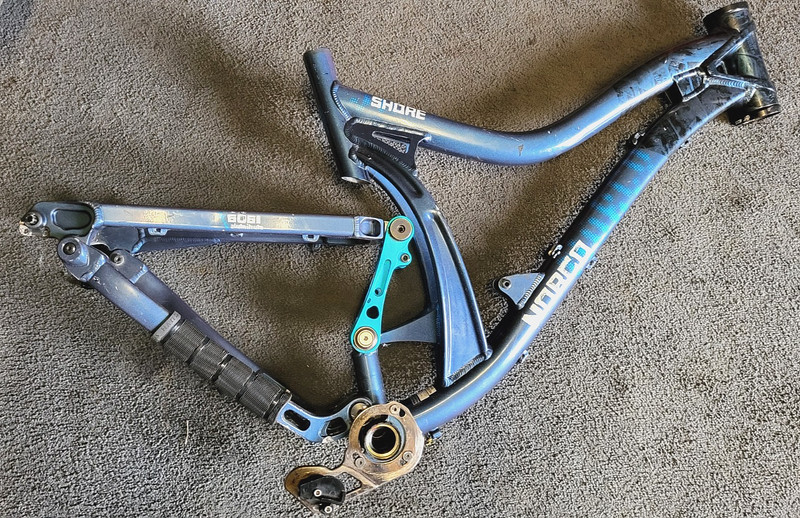 NORCO SHORE THREE FRAME SIZE SMALL ALLOY DOWNHILL FREERIDE MTB