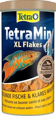 TetraMin XL Flakes - Fischfutter in Flockenform für größere Zierfische