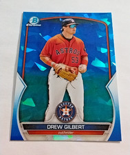 2023 Bowman Chrome Sapphire #BCP-174 Drew Gilbert Prospect Houston Astros.   N87