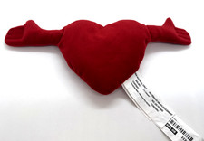 Ikea Kamratlig Red Heart Love Stuffed Plush 1...