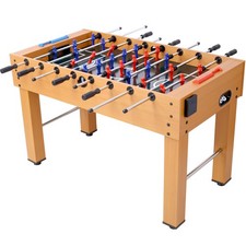 54-Inch Hurricane Foosball Table for Family Game Rooms w/Light Cherry Finish,Ana