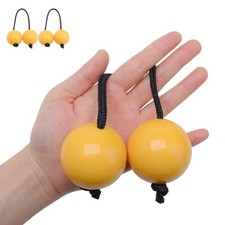 2 Pairs Aslatua Shakers, Kashaka Musical Percussion Instrument African Asalat...