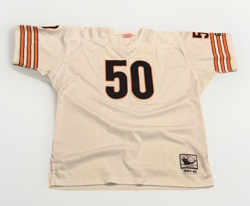 Camiseta Mitchell & Ness Chicago Bears Mike Singletary #50 1981 54 Hecha en EE. UU. Rara - Imagen 2 de 5