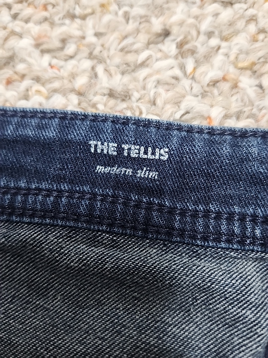 AG Adriano Goldschmied Jeans Mens 34x32 Blue Tellis Modern Slim Denim  thumbnail 4