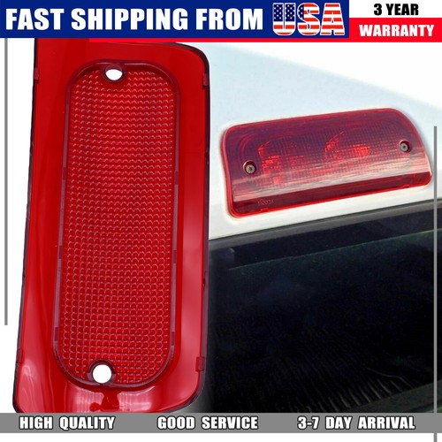 Fits GMC Sonoma 1994-2004 Chevy S-10 16520288 Extended Cab 3rd Brake Light Lens