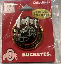 Limited Edition Ohio State University 2002 National Champions Helmet Pin