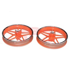 Aluminum Alloy 2.50-10 Inch Front Wheel And Rear Wheel Set Rim Wheel Hub Assembl