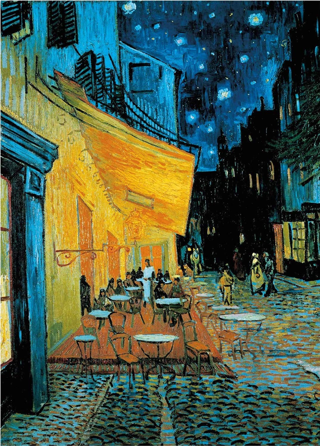 AveJoys 1000 Piece Jigsaw Puzzles 27.56 x 19.69 inches, Cafe Terrace at Night