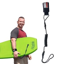 Premium Coiled Bodyboard Leash TPU Wrist Surf Leash Body Board Leash for Surfing