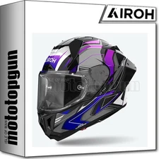 AIROH HELMET FULL-FACE MOTORBIKE GP8MU18 GP800 MUST BLUE GLOSS SZ. S