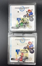 New 2009 Official Mario Kart Wii Toy Pullback  Mario & Luigi Racer NIP Figure