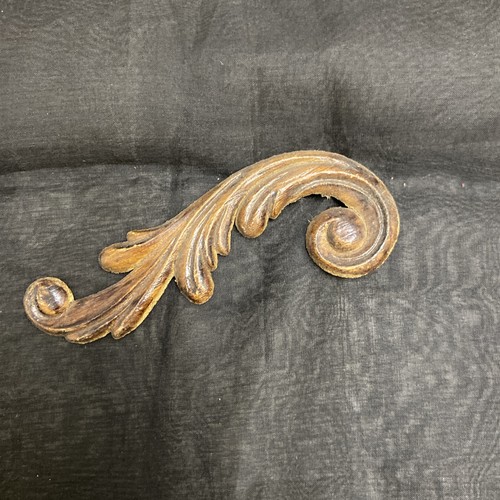 Vintage Hardwood Molding Accent Onlay Appliqués
