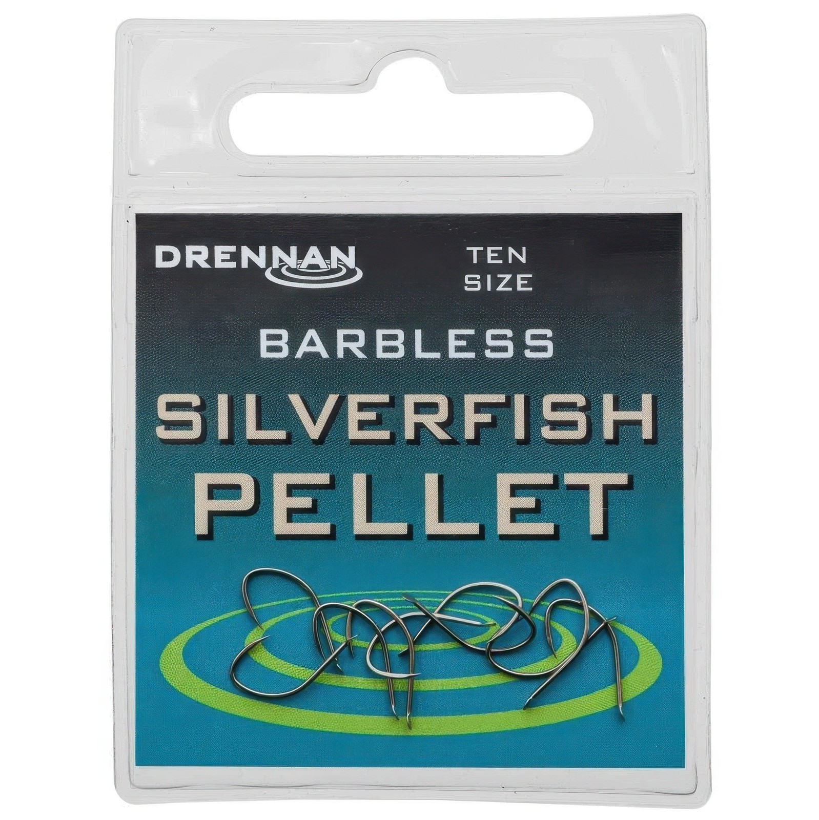 Size 18 Barbless Spade End Silverfish Pellet Hooks Drennan