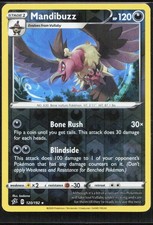 Mandibuzz Rare SWSH02: Rebel Clash 120/192 MP