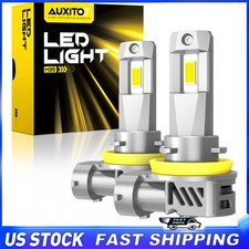 H11 LED Headlight Super Bright Bulbs Kit 6500K White 60000LM High/Low Beam 120W