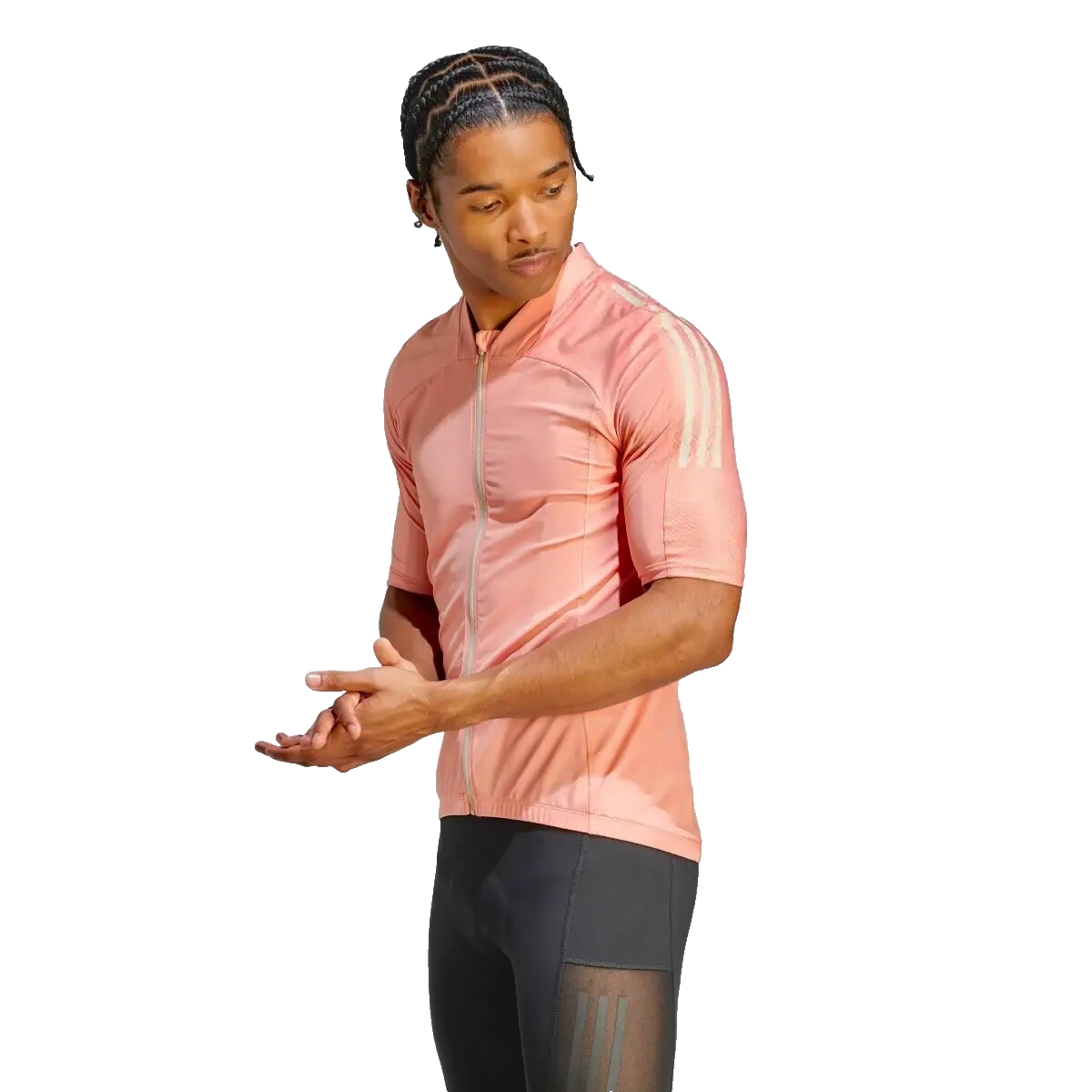 Adidas Aeroready The Cycling Jersey IJ8159 Wonder Clay (Men's