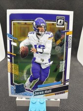2023 Panini Donruss Optic Football Rated Rookie Jaren Hall #170 Vikings