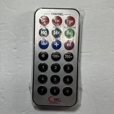 Car MP3 FM Transmitter Audio Cd Sub Bass Remote Control New With Protective Film