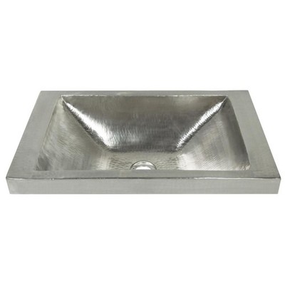 Native Trails CPS42 Nickel Hana 20'' Copper Drop In Bathroom Sink