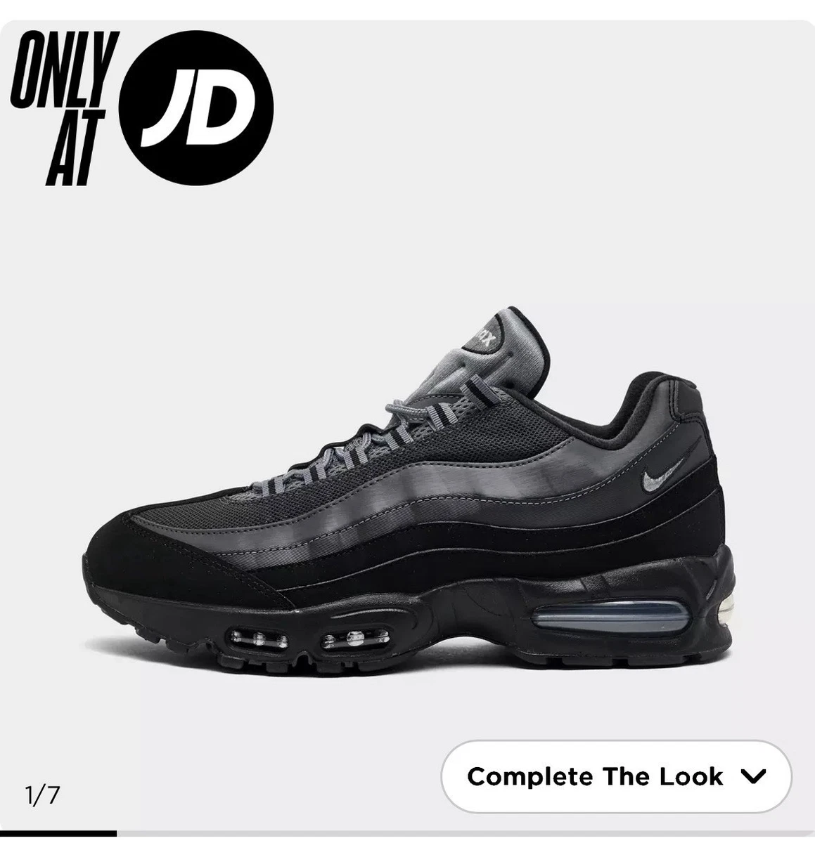 Preços baixos em Nike Air Max 95 Dark Grey | eBay
