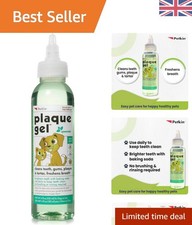 Natural Mint Plaque Fighter for Dogs - 120ml Gel for Fresh Breath & Gum Health