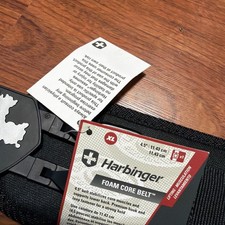 Harbinger Unisex 4.5" Foam Core Weight Lifting Belt - Black