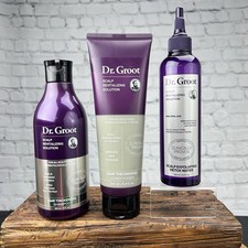 Dr. Groot 3-Step Hair Root Shampoo Conditioner 10 Second Detox Water