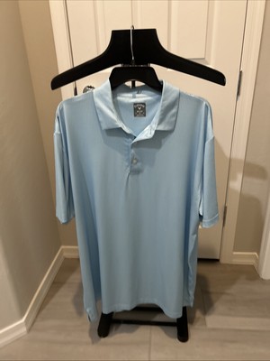 Callaway Golf Men Short Sleeve Buttons Performance Opti-Dri Polo XL Blue