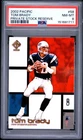 2002 PACIFIC PRIVATE STOCK RESERVE #58 TOM BRADY PSA 8
