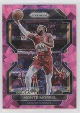 2021-22 Panini Prizm Pink Ice Prizm Monte Morris #16 11th