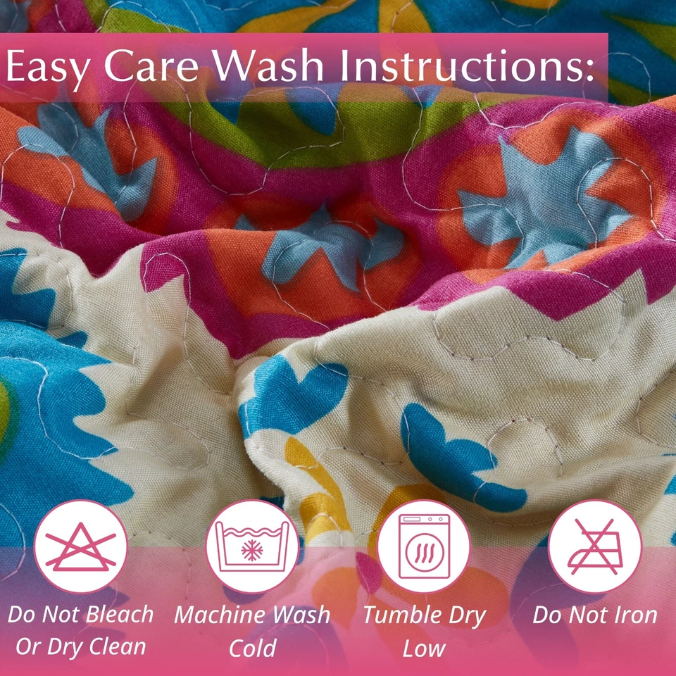 Virah Bella - Suri - Lightweight Reversible Quilt Set - Image 3 of 4