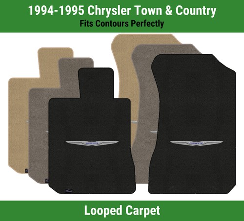 Lloyd Loop Front Mats for '94-95 Town & Country w/Chrysler Wings
