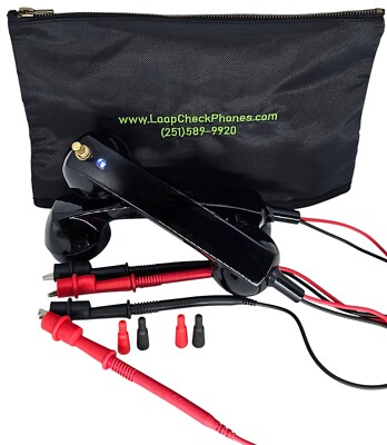Loop Check­  Phones Electrician Continuity Test Phone Set TE001-B